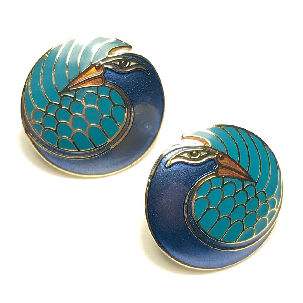 LAUREL BURCH | Vintage Mynah Bird Earrings
